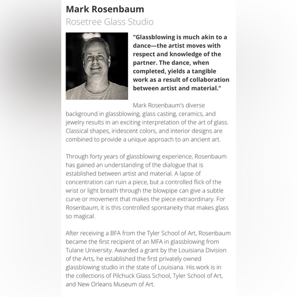 Rosetree By Mark Rosenbaum Candlestick - Picture 3 of 8